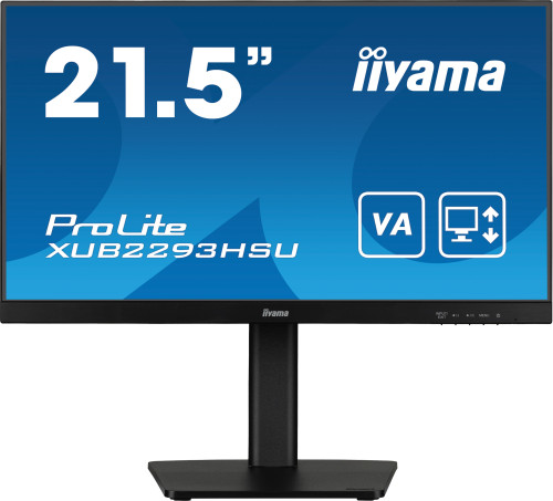 IIYAMA MONITOR IPS DE 21.5’’ SIN BORDES DE 3 LADOS Y CON CONCENTRADOR USB, FRECUENCIA DE ACTUALIZACIÓN DE 100HZ Y CON SOPORTE AJUSTABLE EN ALTURA