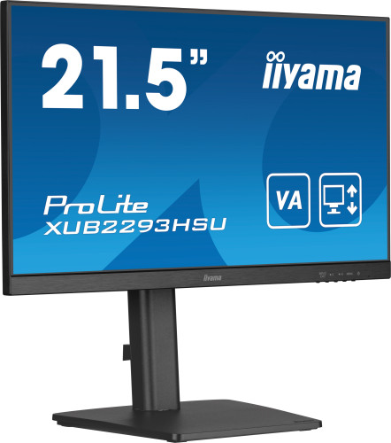 IIYAMA MONITOR IPS DE 21.5’’ SIN BORDES DE 3 LADOS Y CON CONCENTRADOR USB, FRECUENCIA DE ACTUALIZACIÓN DE 100HZ Y CON SOPORTE AJUSTABLE EN ALTURA - Imagen 4