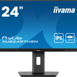 IIYAMA PANTALLA DE 24'' CON PANEL EN TECNOLOGÍA IPS, USB-C DOCK Y RJ45 (LAN)