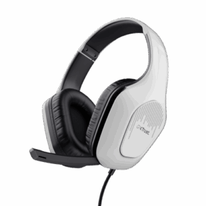 Trust GXT 415PS ZIROX Auriculares Alámbrico Diadema Juego Negro, Blanco