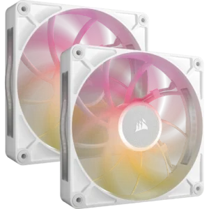 Corsair iCUE LINK RX140 MAX RGB Carcasa del ordenador Ventilador 14 cm Blanco 2 pieza(s)