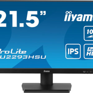 MONITOR IIYAMA 21.5", IPS, 1H 1DP, 2X 2.0, 100HZ, 300CD
