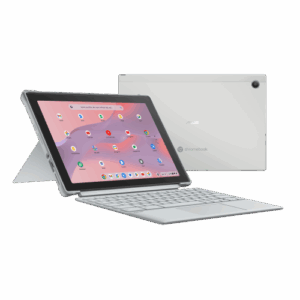 ASUS Chromebook CM30 Detachable CL3001DM2A-R70323 - Ordenador Portátil 10.51" WUXGA (ARM Cortex Kompanio 520, 8GB RAM, 128GB eMMC, ARM Mali-G52 MC2, ChromeOS) Plata Niebla - Teclado QWERTY español
