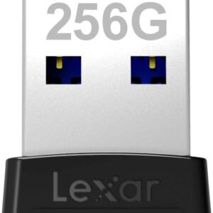 Lexar JumpDrive S47 unidad flash USB 256 GB USB tipo A 3.2 Gen 1 (3.1 Gen 1) Negro, Plata