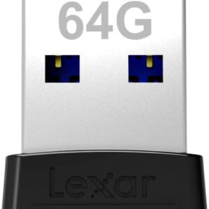 LEXAR JUMPDRIVE USB 3.1 S47 64GB BLACK PLASTIC HOUSING, UP TO 250MB/S