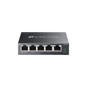 TP-LINK OMADA 5-PORT GIGABIT EASY MANAGED SWITCH WITH 4-PORT POE+PORT: 4× GIGABIT POE+ PORTS, 1× GIGABIT NON-POE PORTSSPEC: 802.3AT/AF, 65 W POE POWER, DESKTOP STEEL CASE AND FANLESSFEATURE: INTEGRATION WITH OMADA SDN CONTROLLER,