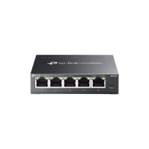 TP-LINK OMADA 5-PORT GIGABIT EASY MANAGED SWITCHPORT: 5× GIGABIT RJ45 PORTSSPEC: DESKTOP STEEL CASEFEATURE: INTEGRATION WITH OMADA SDN CONTROLLER, FLOW CONTROL, LOOPBACK DETECTION, PORT ISOLATION, PORT MIRRORING, LAG, VLAN, IGMP SNOOPING,