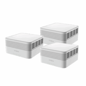 Strong MESHTRIAX3000 sistema Wi-Fi Mesh (Wi-Fi en malla) Doble banda (2,4 GHz / 5 GHz) Wi-Fi 6 (802.11ax) Blanco 3 Interno