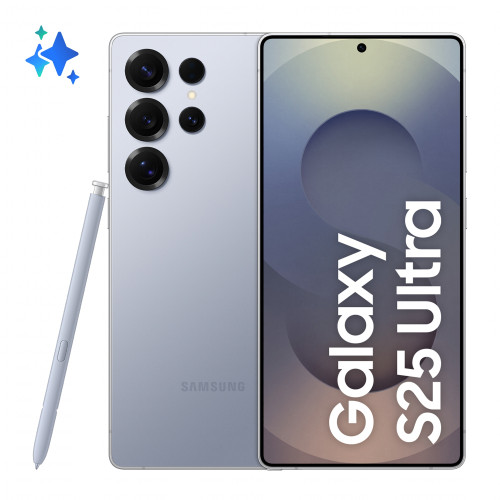 Samsung Galaxy S25 Ultra 17,5 cm (6.9") SIM doble Android 15 5G USB Tipo C 12 GB 256 GB 5000 mAh Azul, Plata - Imagen 2