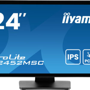 iiyama ProLite T2452MSC-B1AG pantalla para PC 60,5 cm (23.8") 1920 x 1080 Pixeles Full HD LED Pantalla táctil Negro