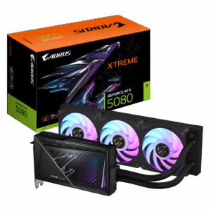 GIGABYTE AORUS GeForce RTX 5080 XTREME WATERFORCE 16G Tarjeta Gráfica - 16GB GDDR7, 256 bits, PCI-E 5.0, 2805MHz Core Clock, 3 x DP 2.1a, 1 x HDMI 2.1b, NVIDIA DLSS 4, GV-N5080AORUSX W-16GD