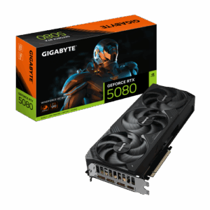 GIGABYTE GeForce RTX 5080 WINDFORCE OC SFF 16G Tarjeta Gráfica - 16GB GDDR7, 256 bits, PCI-E 5.0, 2670MHz Frecuencia Base, 3 x DP 2.1a, 1 x HDMI 2.1b, GV-N5080WF3OC-16GD