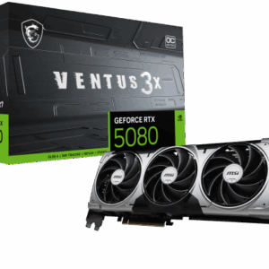 MSI VENTUS GeForce RTX5080 16G 3X OC NVIDIA GeForce RTX 5080 16 GB GDDR7