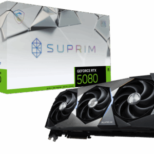 MSI SUPRIM GeForce RTX5080 16G SOC NVIDIA GeForce RTX 5080 16 GB GDDR7