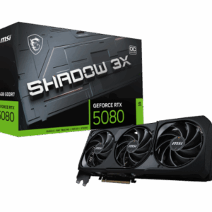 MSI GEFORCE RTX 5080 16G SHADOW 3X OC tarjeta gráfica NVIDIA 16 GB GDDR7