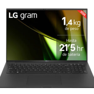 LG 17Z90S Intel Core Ultra 7 155H Portátil 43,2 cm (17") WQXGA 16 GB LPDDR5-SDRAM 1 TB SSD Wi-Fi 6E (802.11ax) Windows 11 Home Gris