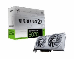 MSI GeForce RTX5070 VENTUS 2X OC White NVIDIA GeForce RTX 5070 12 GB GDDR7