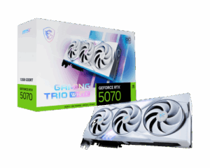 MSI GAMING GeForce RTX 5070 12G TRIO OC WHITE NVIDIA 12 GB GDDR7