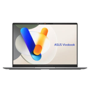 ASUS Vivobook S 14 OLED OLED M5406WA-QD088W Copilot+ PC - Ordenador Portátil 14" WUXGA (AMD Ryzen AI 9 HX 370, 32GB RAM, 1TB SSD, AMD Radeon 890M, Windows 11 Home) Plata Fría - Teclado QWERTY español
