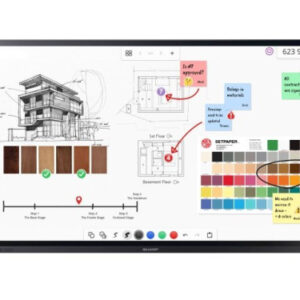 Sharp PN-LA752 Pantalla plana para señalización digital 190,5 cm (75") LCD 500 cd / m² 4K Ultra HD Negro Pantalla táctil 24/7