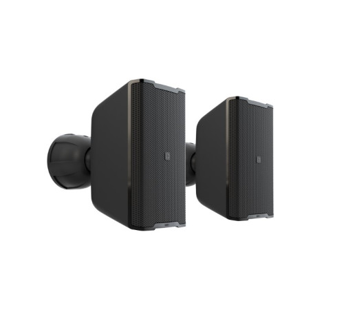 LD SYSTEMS INTEGRATION SERIE DQOR (LDDQOR3B) 3" TWO-WAY PASSIVE INDOOR/OUTDOOR INSTALLATION LOUDSPEAKER 8 OHM, BLACK (PAIR) WARRANTY 5 YEARS (PU3)