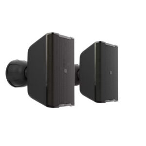LD SYSTEMS INTEGRATION SERIE DQOR (LDDQOR3TB) 3" TWO-WAY PASSIVE INDOOR/OUTDOOR INSTALLATION LOUDSPEAKER 16 OHM, 70/100 V, BLACK (PAIR) WARRANTY 5 YEARS (PU3)
