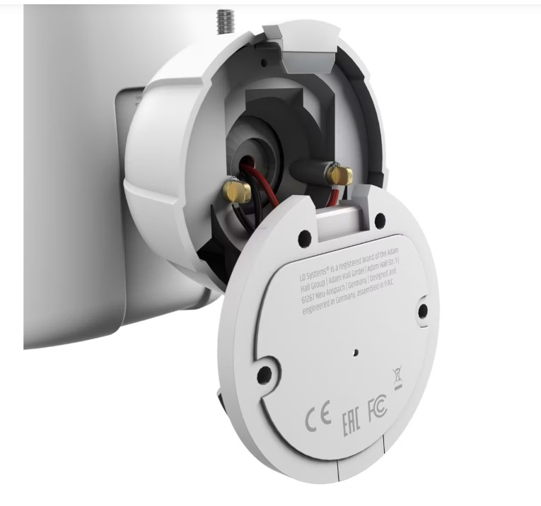 LD SYSTEMS INTEGRATION SERIE DQOR (LDDQOR3W) 3" TWO-WAY PASSIVE INDOOR/OUTDOOR INSTALLATION LOUDSPEAKER 8 OHM, WHITE (PAIR) WARRANTY 5 YEARS (PU3) - Imagen 4