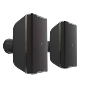 LD SYSTEMS INTEGRATION SERIE DQOR (LDDQOR5TB) 5" TWO-WAY PASSIVE INDOOR/OUTDOOR INSTALLATION LOUDSPEAKER 16 OHM, 70/100 V, BLACK (PAIR) WARRANTY 5 YEARS (PU2)