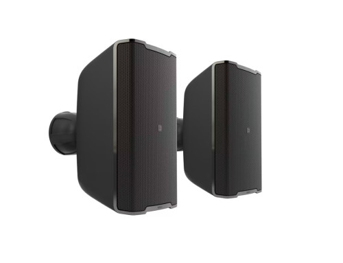LD SYSTEMS INTEGRATION SERIE DQOR (LDDQOR5TB) 5" TWO-WAY PASSIVE INDOOR/OUTDOOR INSTALLATION LOUDSPEAKER 16 OHM, 70/100 V, BLACK (PAIR) WARRANTY 5 YEARS (PU2)