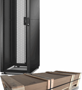 APC Easy Rack 600mm/42U/1000mm , with Roof, Side panel Rack o bastidor independiente Negro