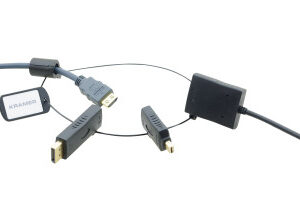 Kramer Electronics AD-RING-6 0,45 m Negro