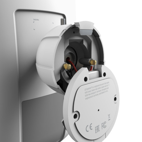 LD SYSTEMS INTEGRATION SERIE DQOR (LDDQOR8TW) 8" TWO-WAY PASSIVE INDOOR/OUTDOOR INSTALLATION LOUDSPEAKER 16 OHM, 70/100 V, WHITE WARRANTY 5 YEARS (PU2) - Imagen 5