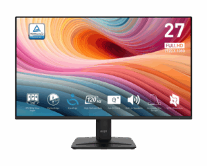 MSI MONITOR PRO MP275 E2. 27" FHD 1920X1080 IPS PLANO. 120HZ.ADAPTIVE-SYNC. NEGRO