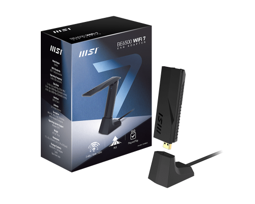 MSI BE6500 WiFi7 USB Stick - Dongle tarjeta y adaptador de interfaz USB 3.2 Gen 1 (3.1 Gen 1) - Imagen 6