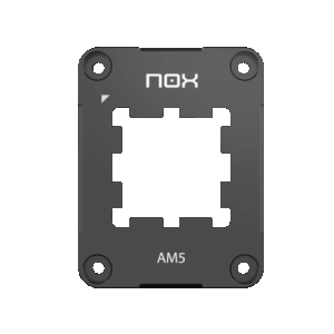 NOX NXHUMMERSHIELDAMD soporte de CPU Negro