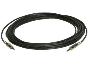 Kramer Electronics 3.5mm, Plenum, 15.2m cable de audio 15,2 m 3,5mm Negro