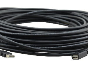 Kramer Electronics CPA-UAM/UAF cable USB USB 2.0 10,7 m USB A Negro