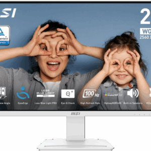 MSI Pro MP273QW E2 pantalla para PC 68,6 cm (27") 2560 x 1440 Pixeles Wide Quad HD Blanco