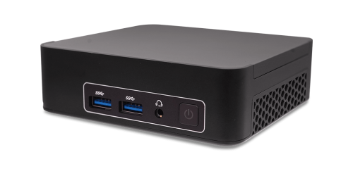 AOPEN MINI PC DEN5128 (90.ON600.AEB0) I5-1240P VPRO, 128G SSD, 8G DDR4, (SO + OPCIONAL), 2 SALIDAS, 2 AÑOS DE GARANTÍA