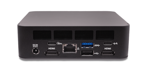 AOPEN MINI PC DEN5128 (90.ON600.AEB0) I5-1240P VPRO, 128G SSD, 8G DDR4, (SO + OPCIONAL), 2 SALIDAS, 2 AÑOS DE GARANTÍA - Imagen 4