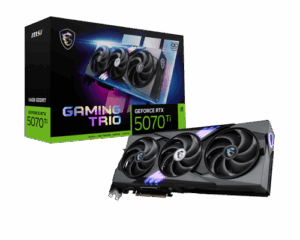 MSI GAMING GeForce RTX 5070 Ti 16G TRIO OC NVIDIA 16 GB GDDR7