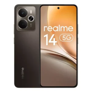 realme 14 16,9 cm (6.67") SIM doble Android 15 5G 12 GB 256 GB 5860 mAh Negro
