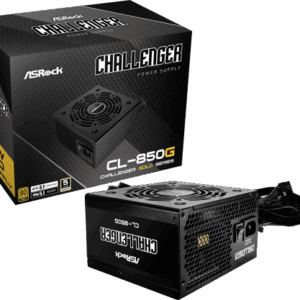 Asrock Challenger CL-850G unidad de fuente de alimentación 850 W 20+4 pin ATX ATX Negro