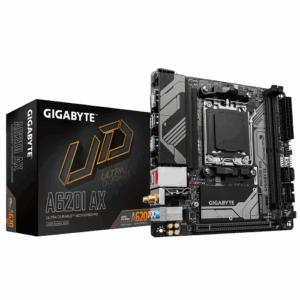 GIGABYTE A620I AX placa base AMD A620 Zócalo AM5 mini ITX