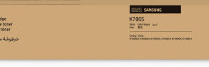 Samsung Cartucho de tóner negro MLT-K706S