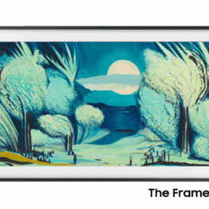 SAMSUNG SMARTV THE FRAME QLED 4K TV 55", TQ55LS03BGUXXC, 120HZ, DOLBY ATMOS, 40W, BIXBY, ALEXA, GOOGLE ASSISTAND, 3500 PQI, 4 x HDMI, 2 x USB, CONTROL REMOTO SOLAR, BLANCO