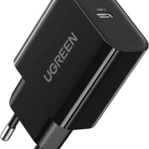 Ugreen 10191 cargador de dispositivo móvil Universal Negro Corriente alterna Carga rápida Interior