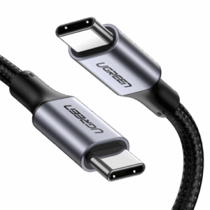 Ugreen 70427 cable USB USB 2.0 1 m USB C Negro, Plata