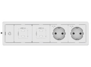 KRAMER CONNECT - ROOM CONNECTIVITY BASELINE, WHITE IN-TABLE,