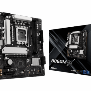 Asrock B860M-X Intel B860 LGA 1851 (Socket V1) micro ATX